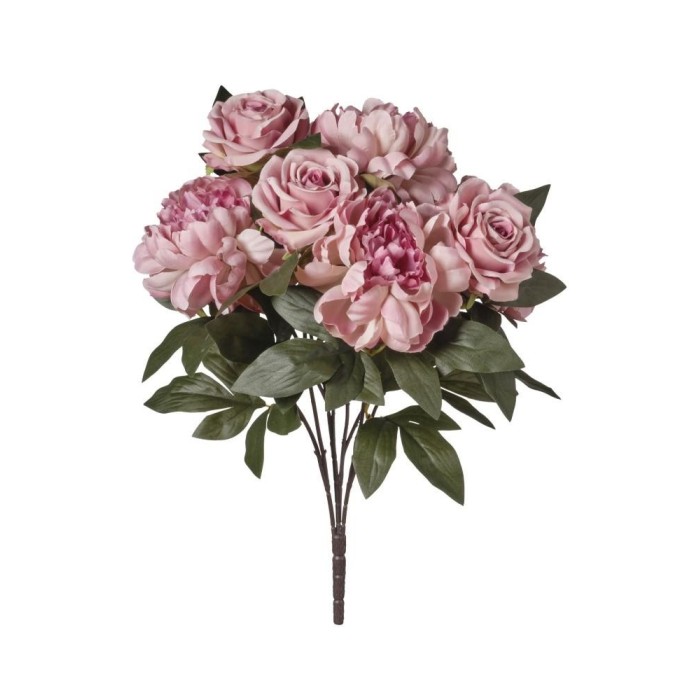 MAZZO ROSE E PEONIE X9 CM.53 LAVANDA
